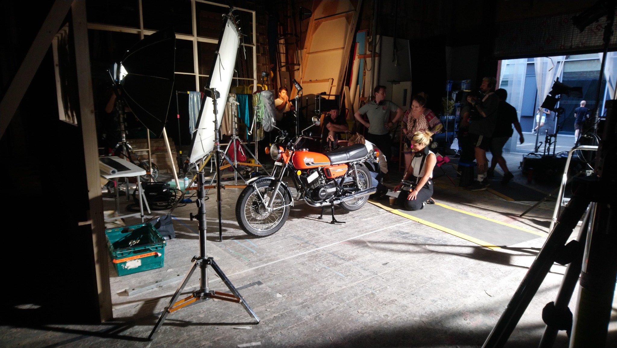 1975 Yamaha RD350B photograph 10
